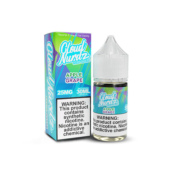 Cloud Nurdz Salts Apple Grape 25mg