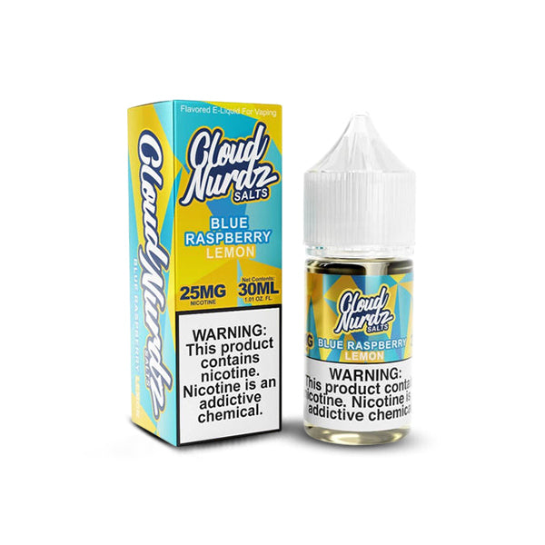 Cloud Nurdz Salts Blue Raspberry Lemon 25mg