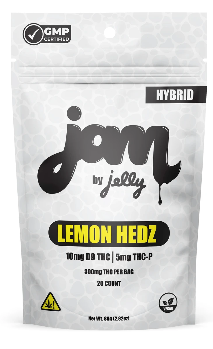 Jam By Jelly 20ct 15mg Lemon Hedz