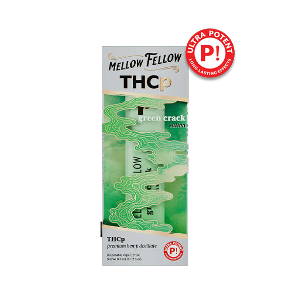 Mellow Fellow THCP .5g Dispo Green Crack