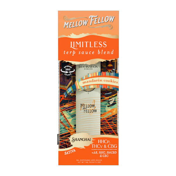 Mellow Fellow Terp Sauce Mandarin Cookies 1g Dispo