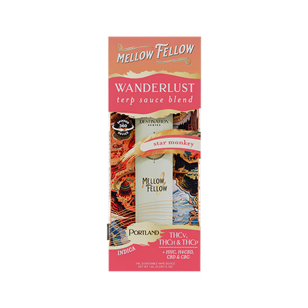 Mellow Fellow Terp Sauce Star Monkey 1g Dispo