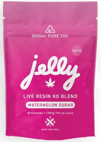Jelly Live Resin KO Blend 125mg 40ct Watermelon Sugar