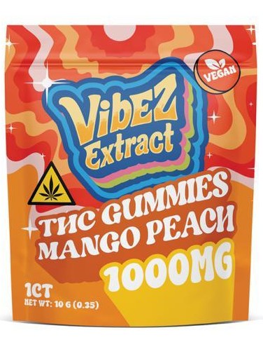Vibez Extract 1000mg Mango Peach Gummy