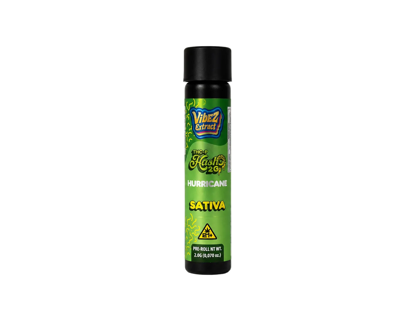 Vibez Extract THCp Hashole Hurricane 2g Pre-roll - Sativa