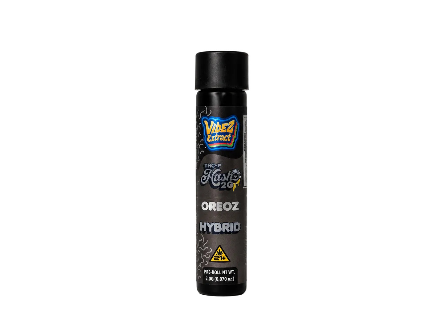 Vibez Extract THCp Hashole Oreoz 2g Pre-roll - Hybrid
