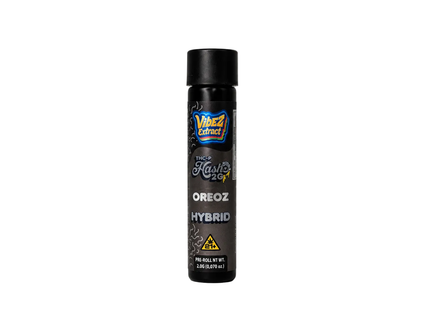 Vibez Extract THCp Hashole Oreoz 2g Pre-roll - Hybrid