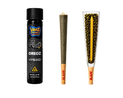 Vibez Extract THCp Hashole Oreoz 2g Pre-roll - Hybrid