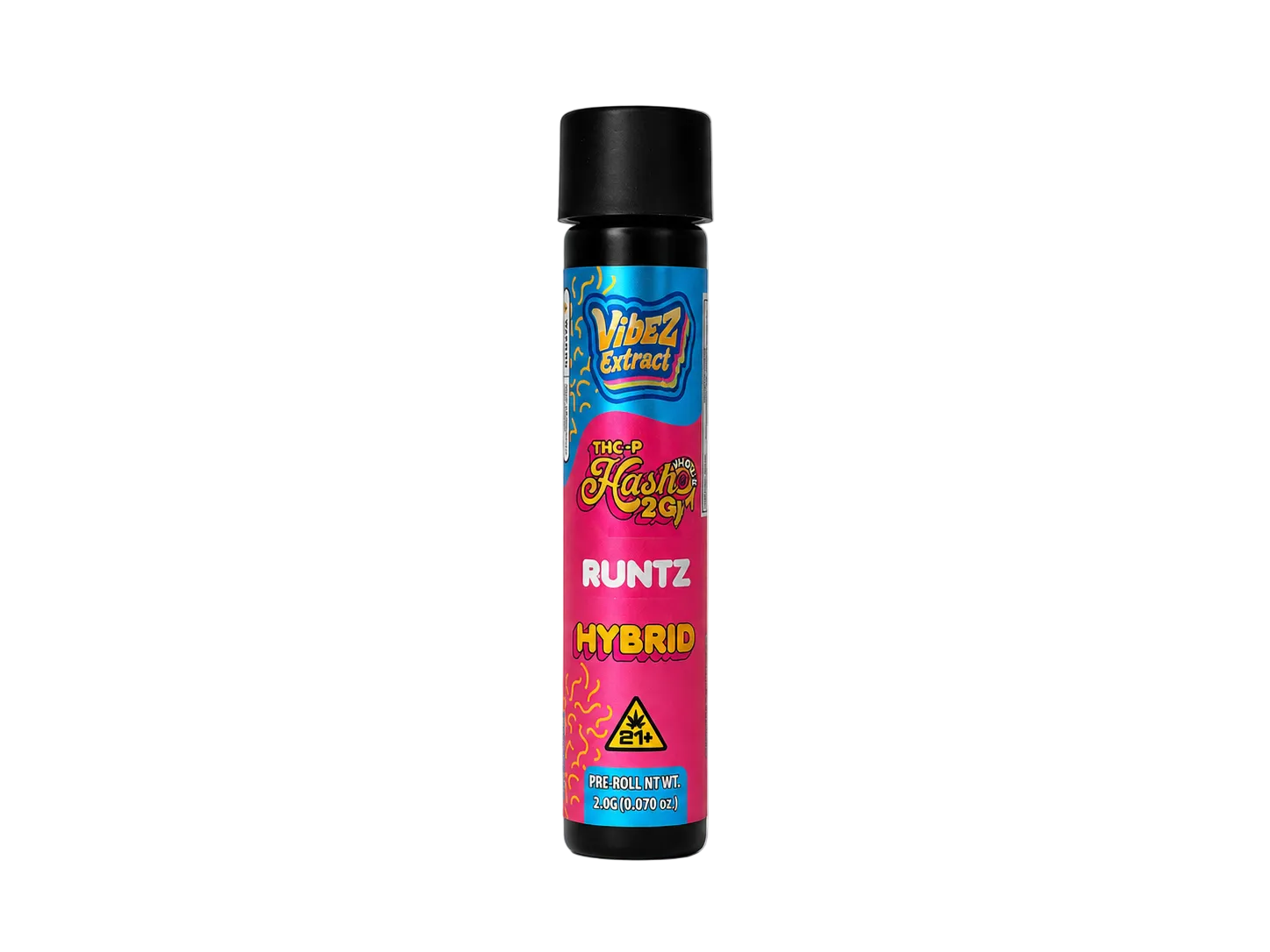 Vibez Extract THCp Hashole Runtz 2g Pre-roll - Hybrid