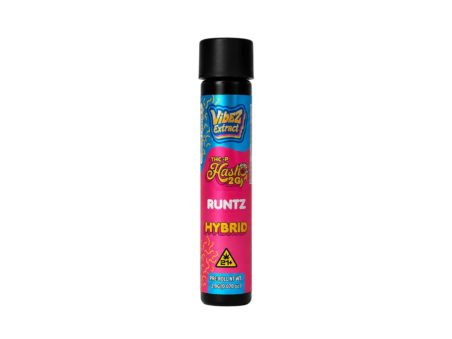 Vibez Extract THCp Hashole Runtz 2g Pre-roll - Hybrid